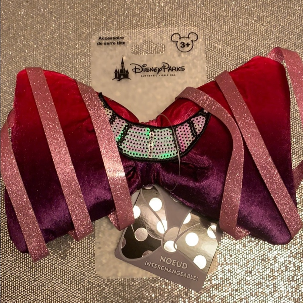 Disney swap your bow headband Cheshire Cat